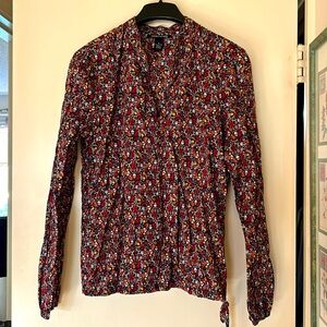 NWOT.  Lucky Brand colorful, 100% cotton lightweight, summer Kurta top.